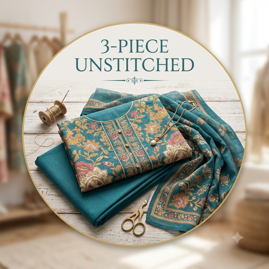 3-Piece Unstitched