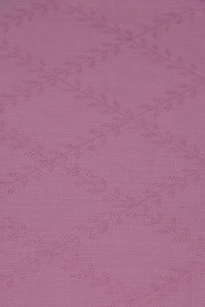 100% Cotton Jacquard Unstitched Fabric – Lilac Pink | Co-ord Set & Kurti Fabric