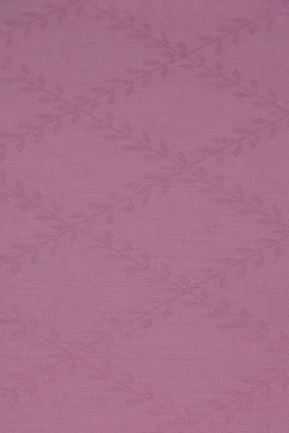 100% Cotton Jacquard Unstitched Fabric – Lilac Pink | Co-ord Set & Kurti Fabric