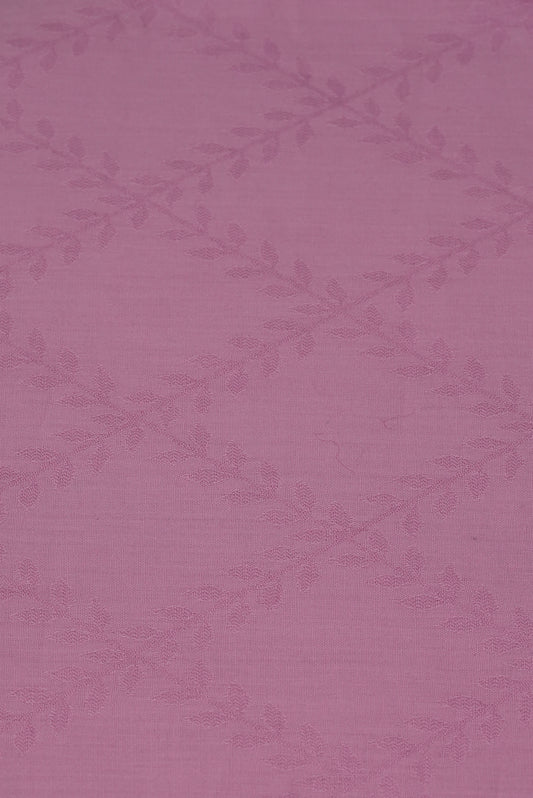 100% Cotton Jacquard Unstitched Fabric – Lilac Pink | Co-ord Set & Kurti Fabric