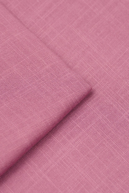 Slub Texture Unstitched Fabric – Magenta Pink | Western Co-ord Set Fabric