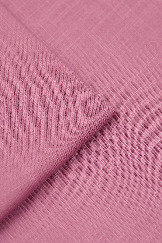 Slub Texture Unstitched Fabric – Magenta Pink | Western Co-ord Set Fabric
