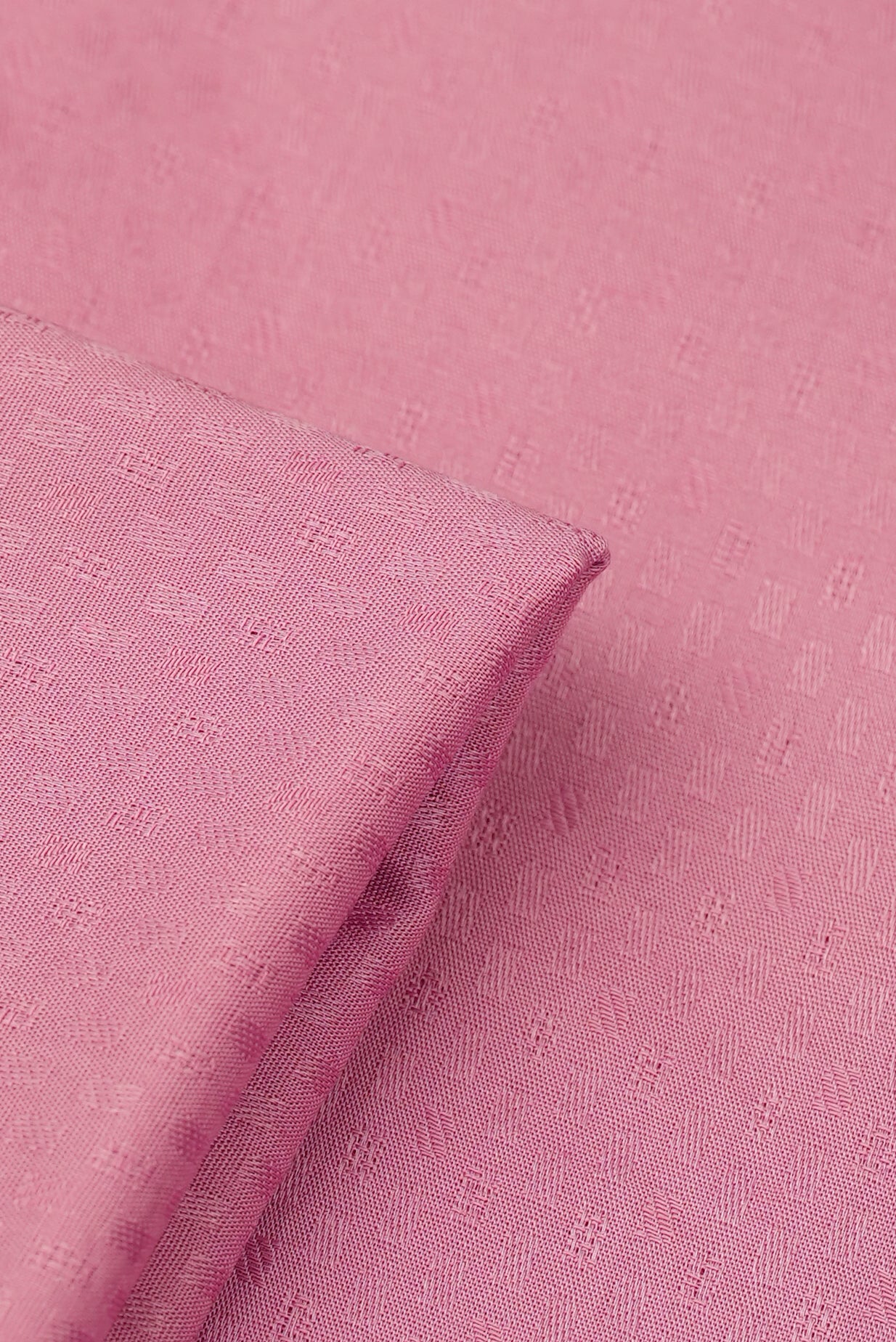 100% Cotton Jacquard Unstitched Fabric – Pink